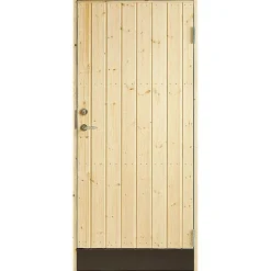 Best Varaston ovi 18° suora paneeli vasen 90x200cm Varastonovet