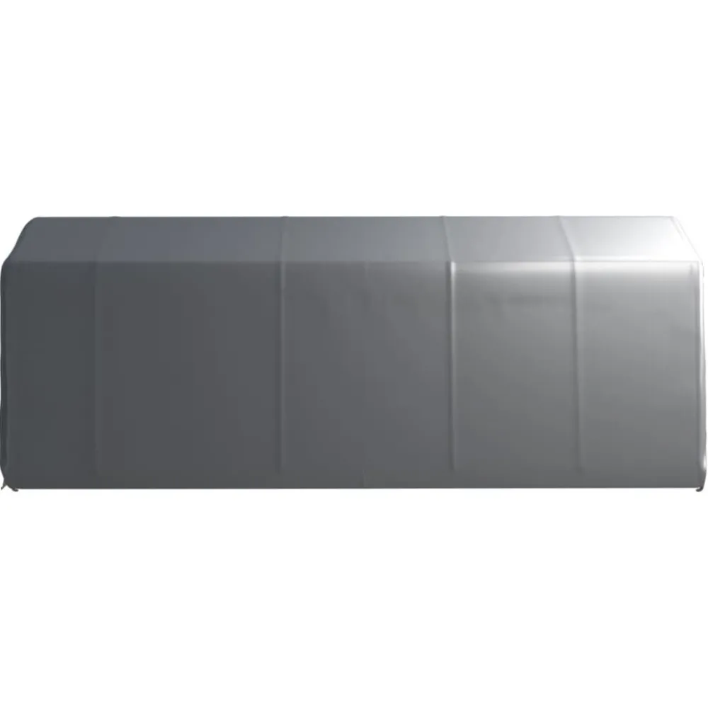 Hot Varastoteltta 300x600 cm teräs harmaa (79588) Pressutallit