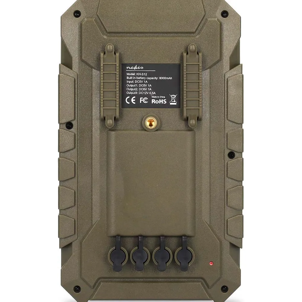 Varavirtalähde aurinkopaneelilla WCPBK80GN, 8000mAh*Nedis Outlet