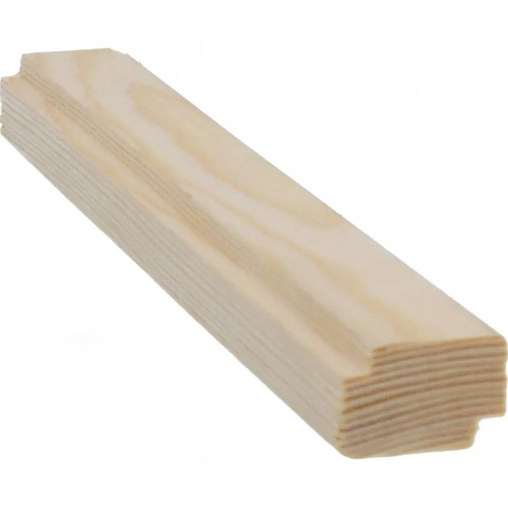 Clearance Varjolista 16x24x3300 mm mänty käsittelemätön 5 kpl/pkt Kattolistat