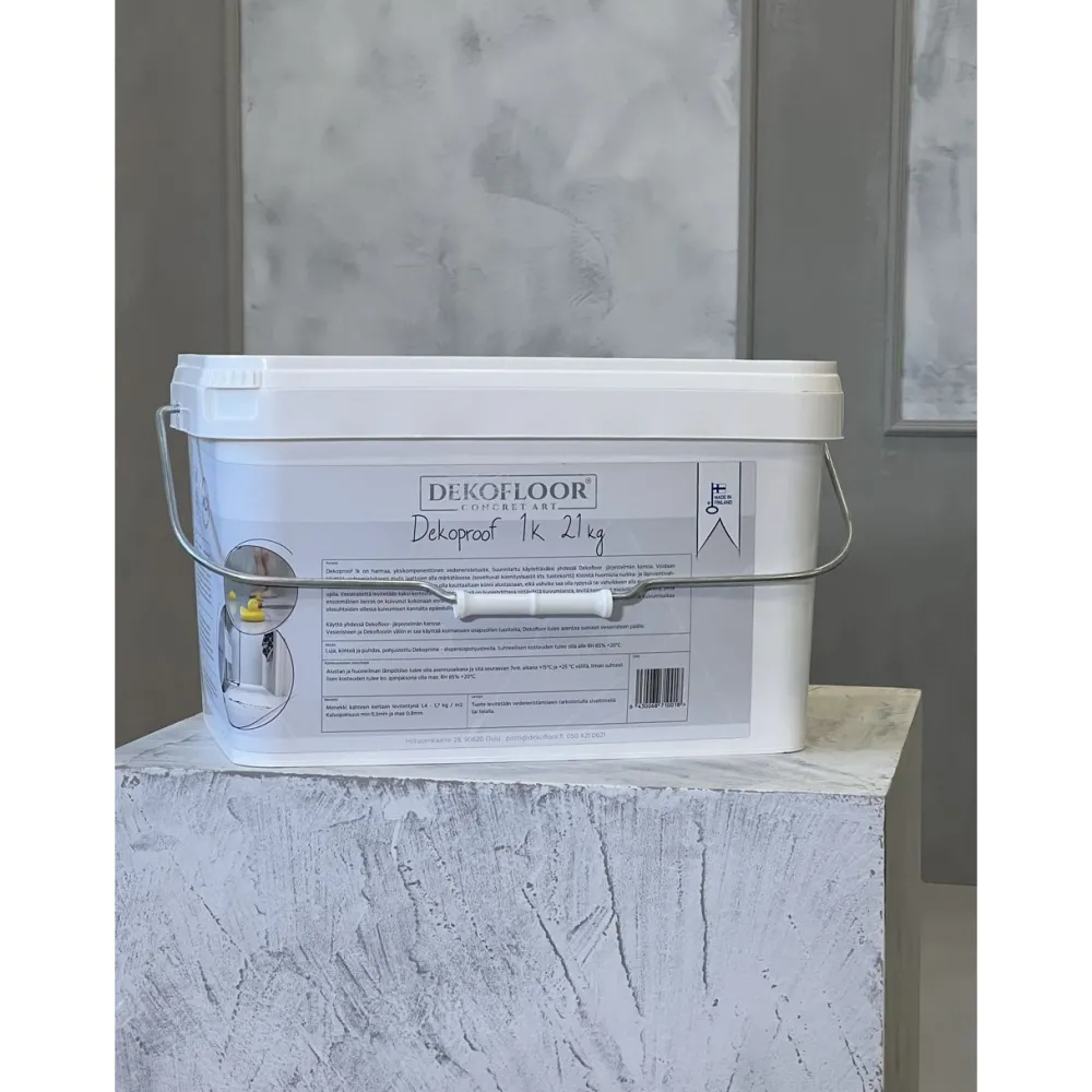 Vedeneriste Dekoproof 1K 21kg*Dekofloor Outlet