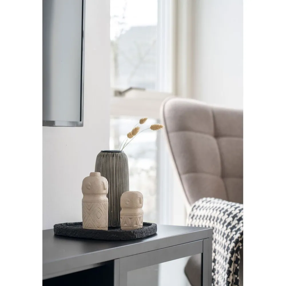 Veistos Decoration, 5.5x5.5x10cm, beige*House Nordic Clearance
