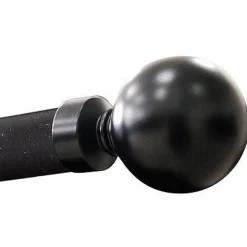 Verhotanko Comet Ø16/19 mm 130-240 cm musta Verhot|Verhotangot Ja Verhotarvikkeet