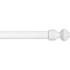 Verhotanko puinen valkoinen 200 cm 28 mm*Hasta Online