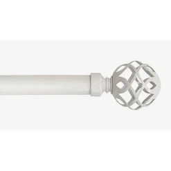 Verhotanko Smilla Ø25/28 mm 130-240 cm valkoinen*Hasta