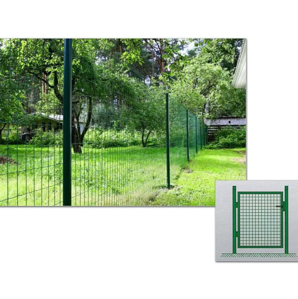 Verkkoaidan käyntiportti korkeus 150 cm leveys 150 cm*AB Polar Discount