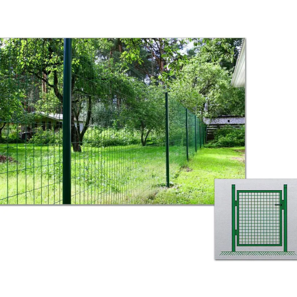 Hot Verkkoaidan käyntiportti korkeus 100 cm leveys 150 cm Portit