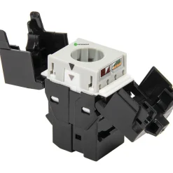 Online Verkkoliitin Cat6 RJ45 UTP Keystone, musta Sähköasennustarvikkeet