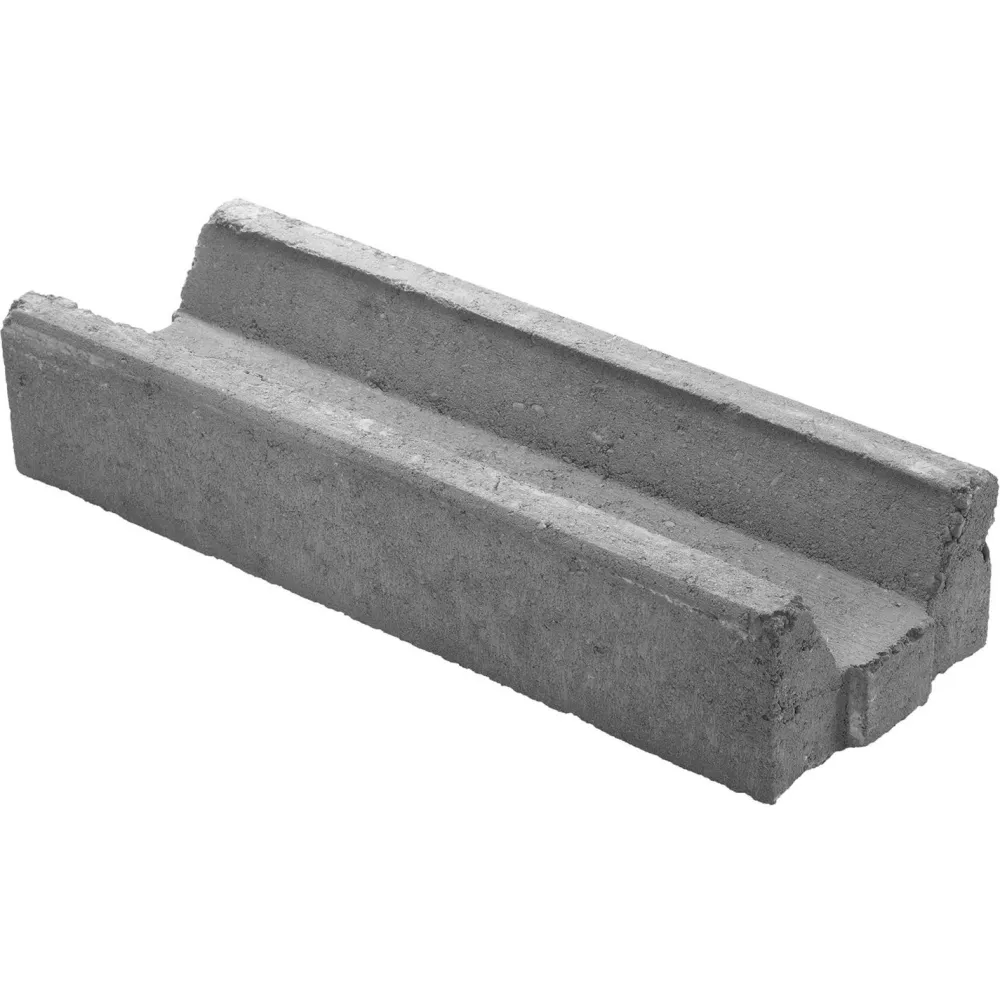 Vesikouru Lakka 100x125x500 mm ulkoleveys 180 mm harmaa*Lakka Rakennustuotteet Outlet