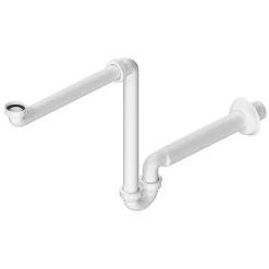 Sale Vesilukko Space Saving DN32, valkoinen Pesualtaiden Tarvikkeet