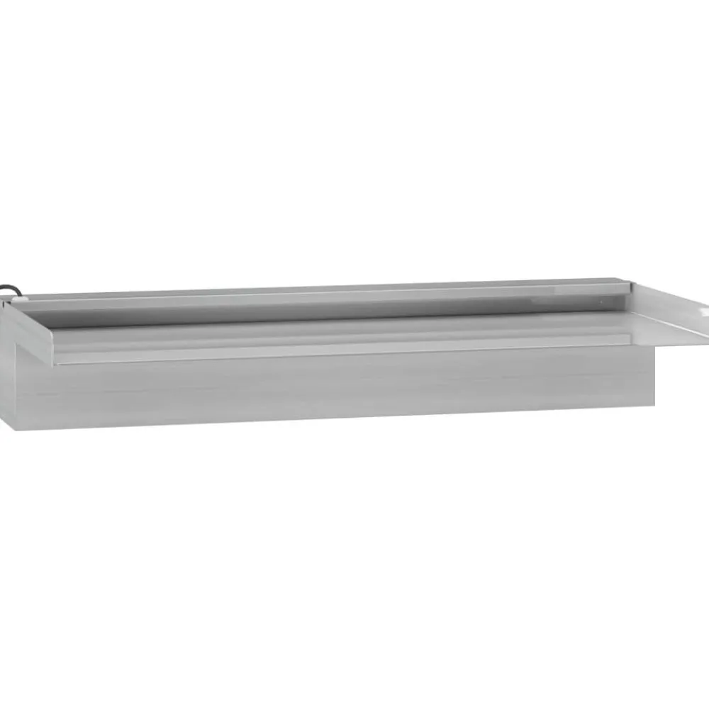 Vesiputous RGB LED-valoilla ruostumaton teräs eri kokoja*FinePRICE Clearance