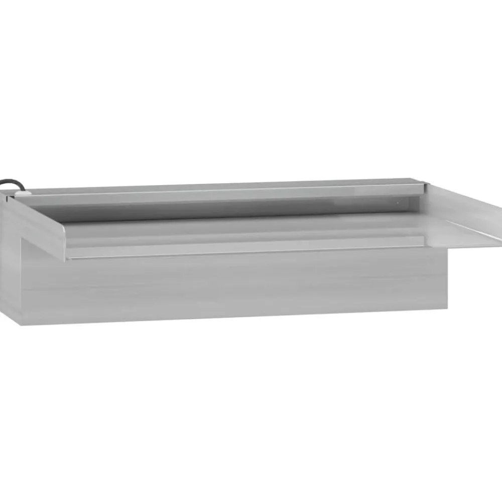 Vesiputous RGB LED-valoilla ruostumaton teräs eri kokoja*FinePRICE Clearance
