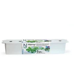 Vesiviljelylaatikko Harvy6, 80cm, valkoinen Istutuslaatikot