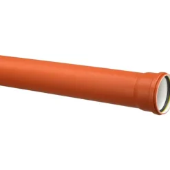 Online Viemäriputki Ultra Classic SN8 PP 2m 160mm muhvilla Viemäriputket Ja -Osat