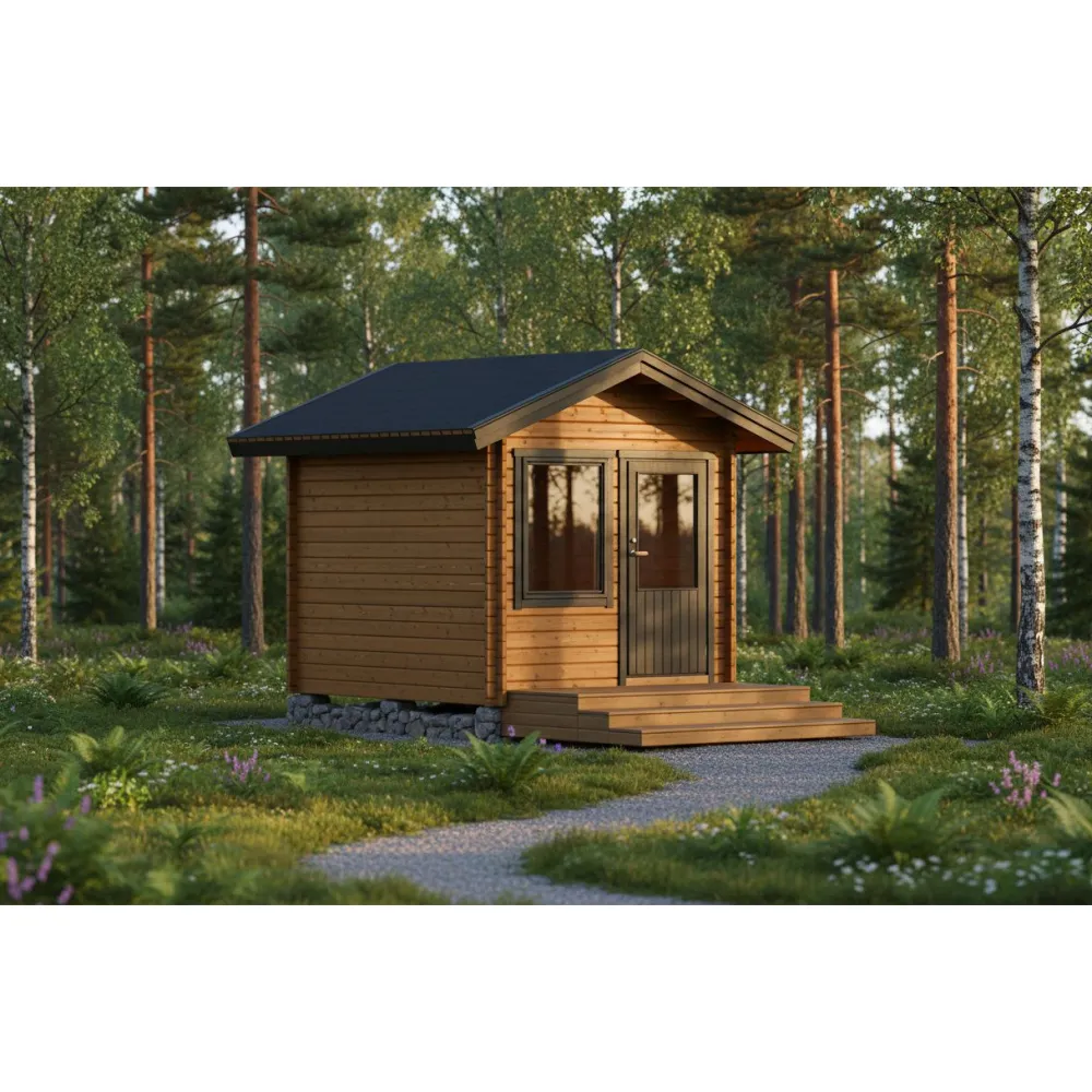 Vierasmaja V-S, 7m², harjakatto*LP Garden Online