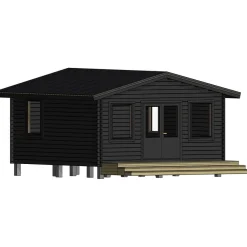 Vierasmaja V-XXL, 25m², harjakatto Aitat Ja Vierasmajat