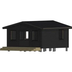 Vierasmaja V-XXL, 25m², harjakatto Aitat Ja Vierasmajat