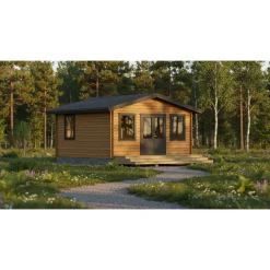 Vierasmaja V-XXL, 25m², harjakatto Aitat Ja Vierasmajat