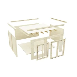 Vierasmaja 387 Nilakka 12 m²*Luoman Lillevilla New