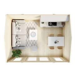 Sale Vierasmaja 611 Ruokonen 12 m² Aitat Ja Vierasmajat
