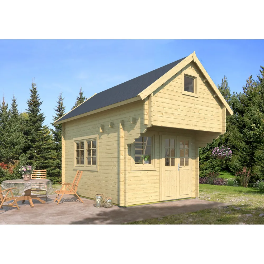 Vierasmaja Bunkie Hudson, 9.2 + 4.8m², makuuparvella*Tene Online