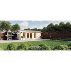 Vierasmaja varastolla 612 Kumpunen 18 m²*Luoman Lillevilla Discount