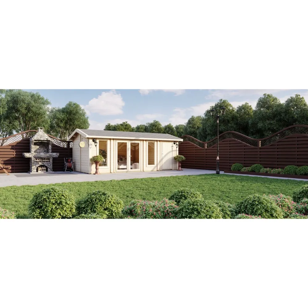 Vierasmaja varastolla 612 Kumpunen 18 m²*Luoman Lillevilla Discount