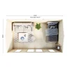 Vierasmökki 605 Pemu 15 m²*Luoman Lillevilla New