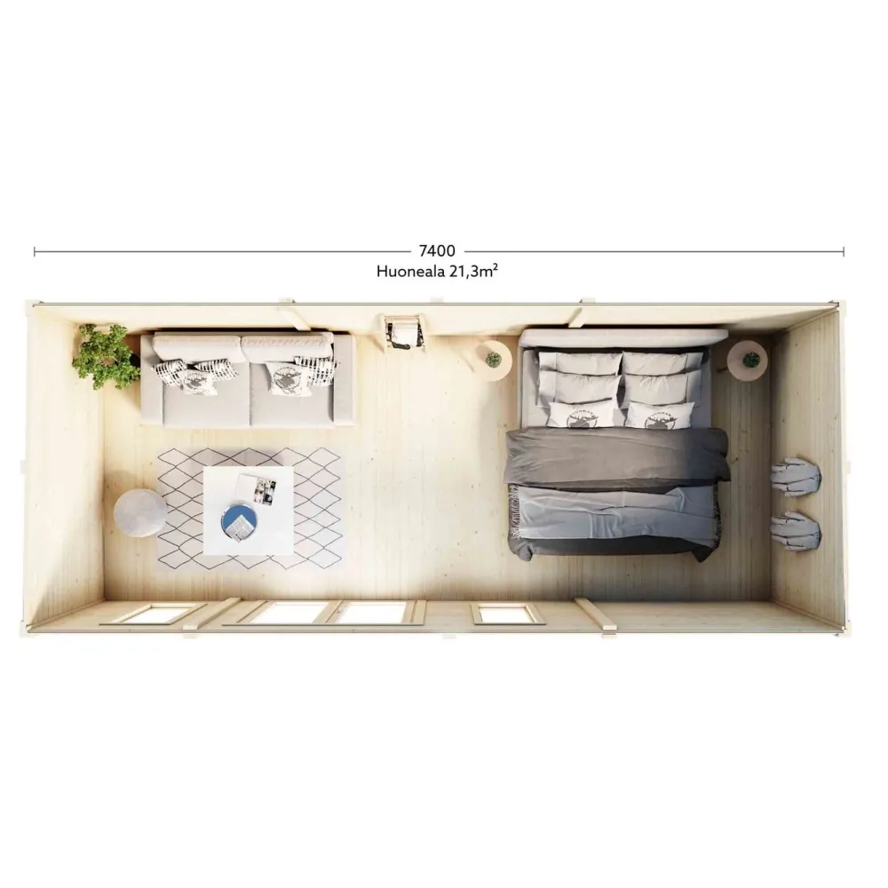 Vierasmökki 453 Ruovesi 22,2 m²*Luoman Lillevilla New