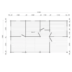 Vierasmökki Teide, 59.2m²*Tene Clearance
