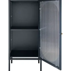 New Vitriini Adelaide, 50x35x110cm, musta Vitriinit