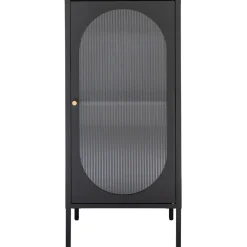 New Vitriini Adelaide, 50x35x110cm, musta Vitriinit