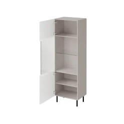 Outlet Vitriinikaappi ARUBA, beige (0606) Vitriinit