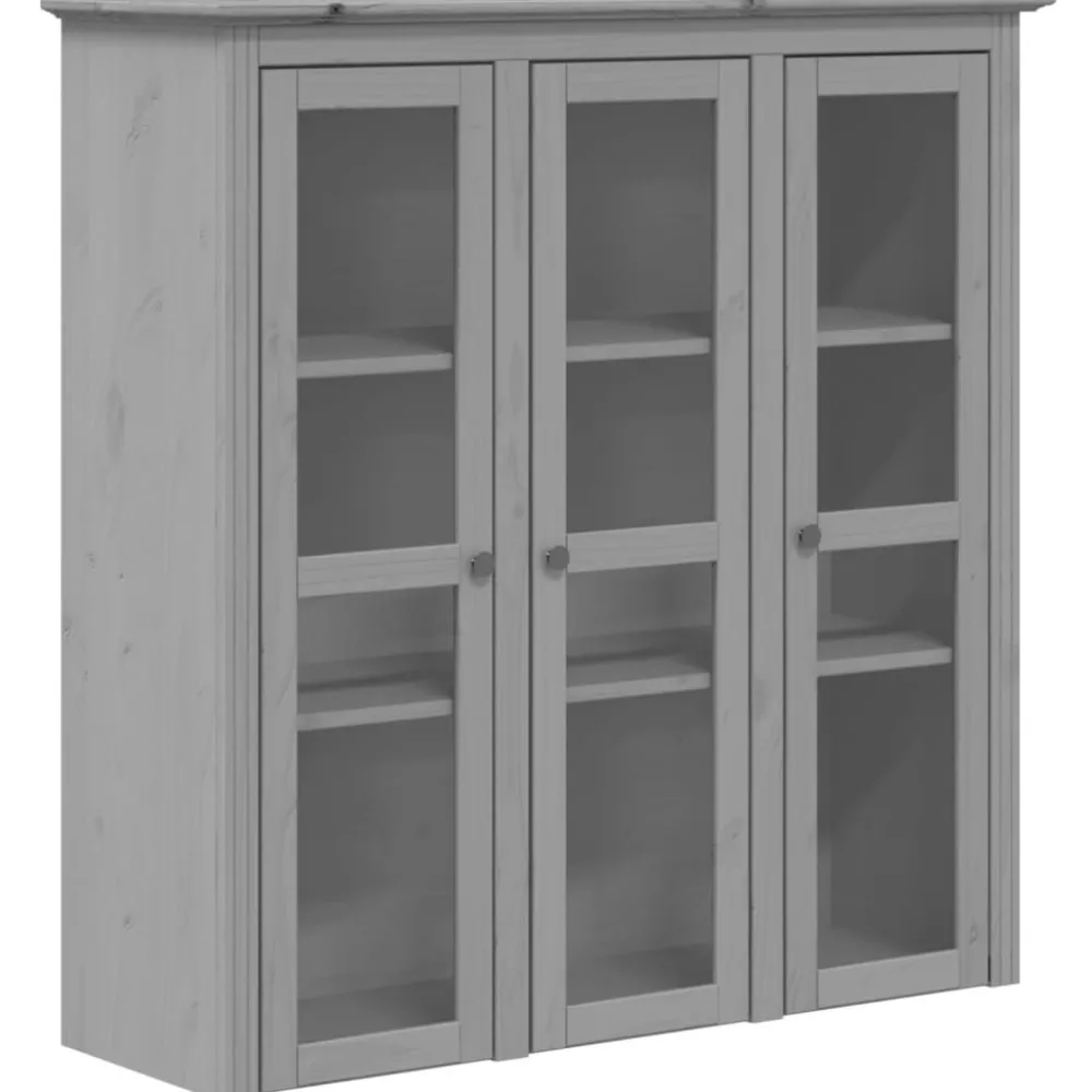 Clearance Vitriinikaappi BODO täysi mänty, eri värejä (29895) Vitriinit