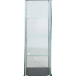 Sale Vitriinikaappi AIKO 60x36xK163 cm, harmaa Vitriinit
