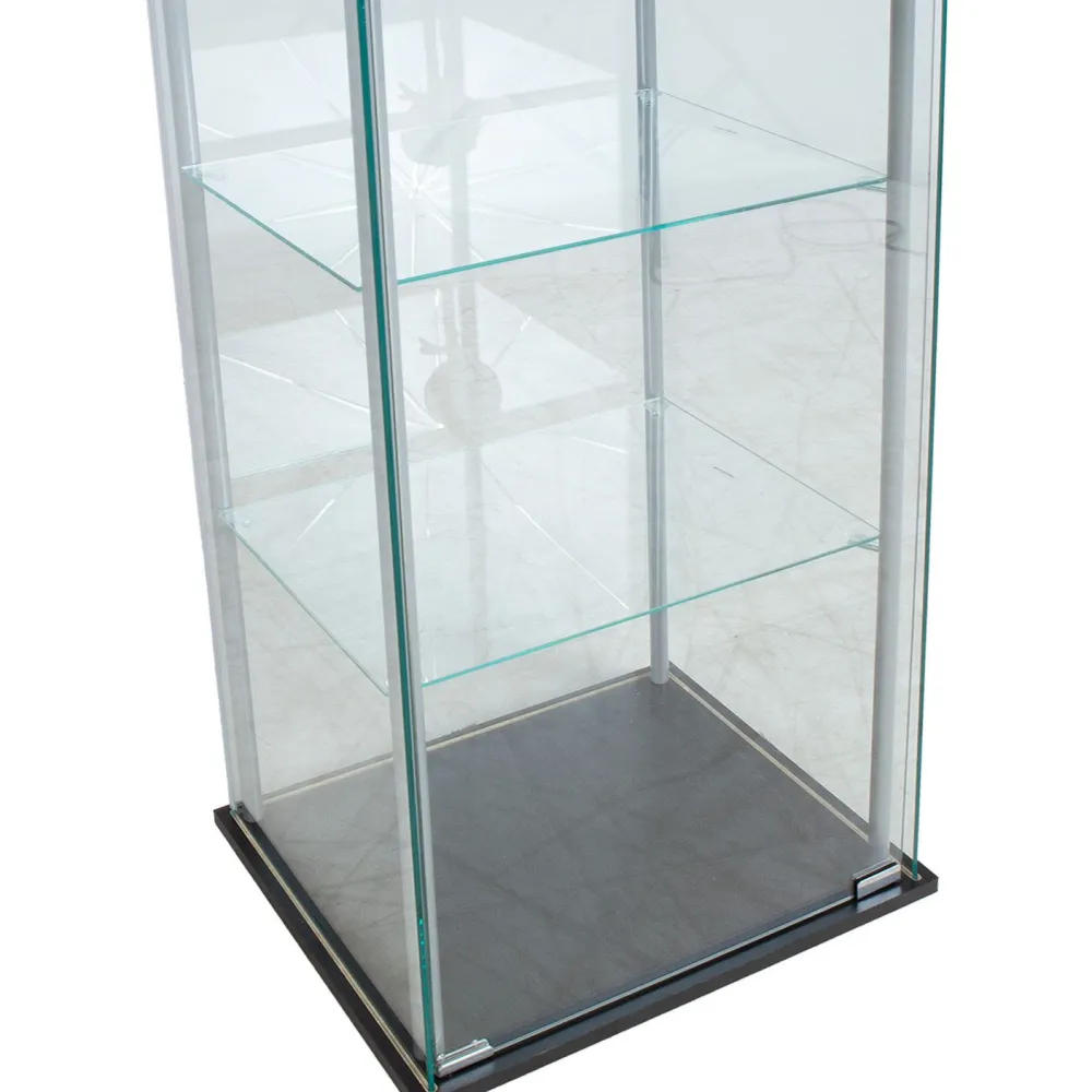 Sale Vitriinikaappi AIKO 60x36xK163 cm, harmaa Vitriinit