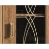 Vitriini TADEUSZ 8, 90x191cm, ruskea*Nomla Discount