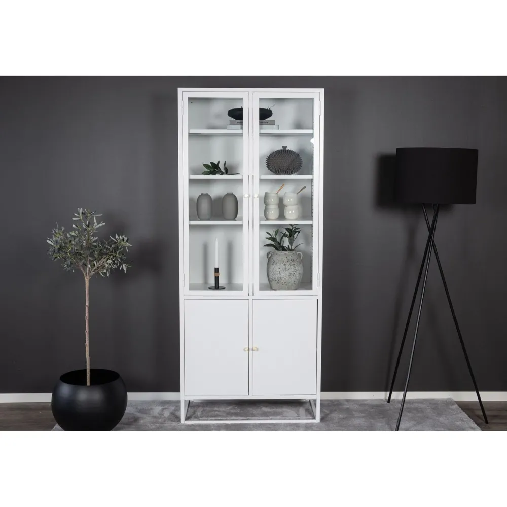 New Vitriini Bakal, 190 cm, valkoinen Vitriinit