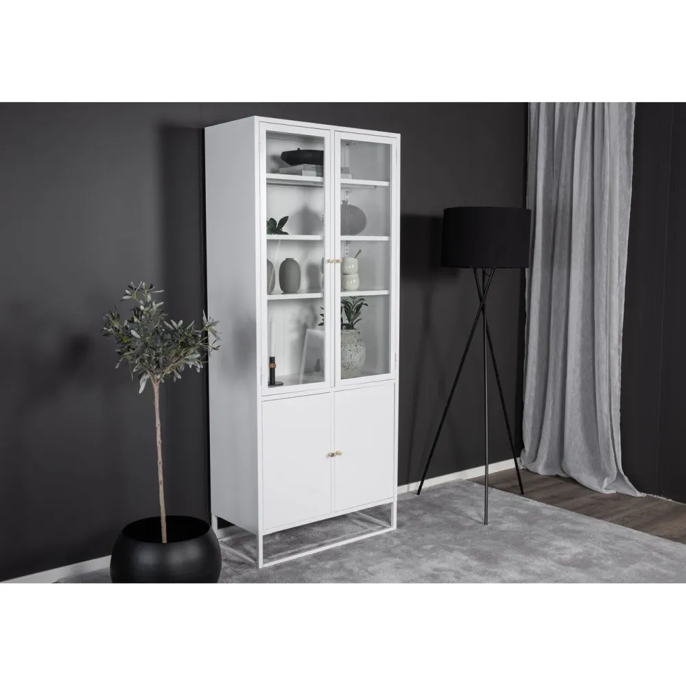 New Vitriini Bakal, 190 cm, valkoinen Vitriinit