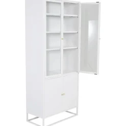 New Vitriini Bakal, 190 cm, valkoinen Vitriinit