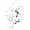Clearance Välioven lukkorunko 2014 0045/0068ST/ZN Painikkeet, Lukot, Helat|Pienrauta