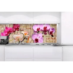 Hot Välitilatarra Dimex Orchid 180-350x60cm Keittiötasot Ja Välitilat|Sisustusmuovit