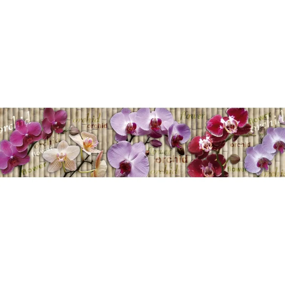 Hot Välitilatarra Dimex Orchid 180-350x60cm Keittiötasot Ja Välitilat|Sisustusmuovit