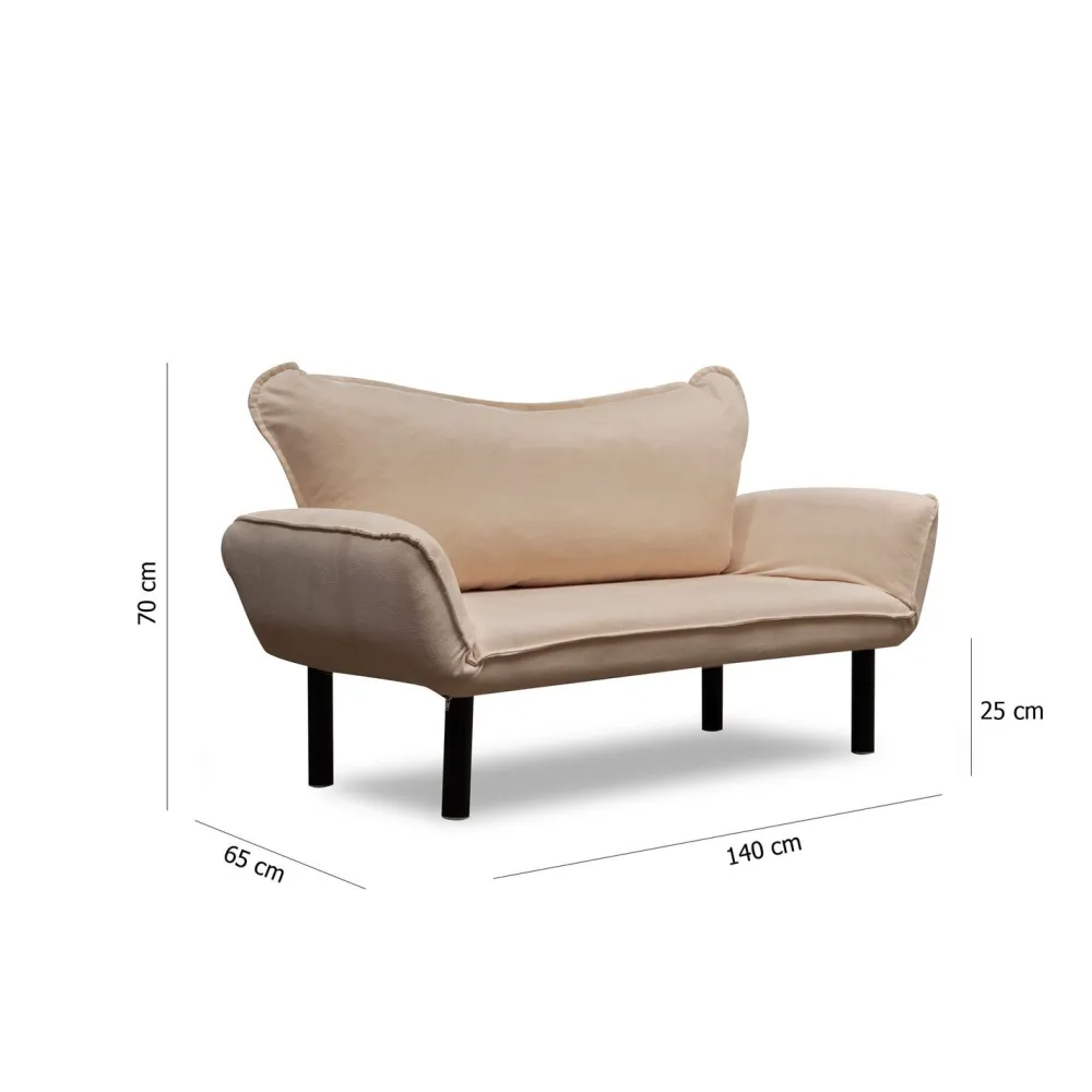 Vuodesohva Chatto, 2-istuttava, eri värejä*Linento Furniture Best