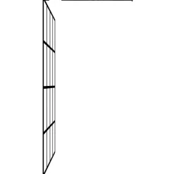 Online Walk-in suihkun seinäke karkaistu lasi 140x195cm Suihkuseinät