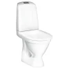 WC-istuin Nautic 1510 Hygienic Flush piilo-P kaksoishuuhtelu vakiokansi*Gustavsberg Hot