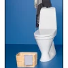 New WC-istuin Nautic 1546, korkea malli, S-lukko, valkoinen Wc-Istuimet, Viemäröinti Lattiaan (S-Lukko)|Korkeat Wc-Istuimet