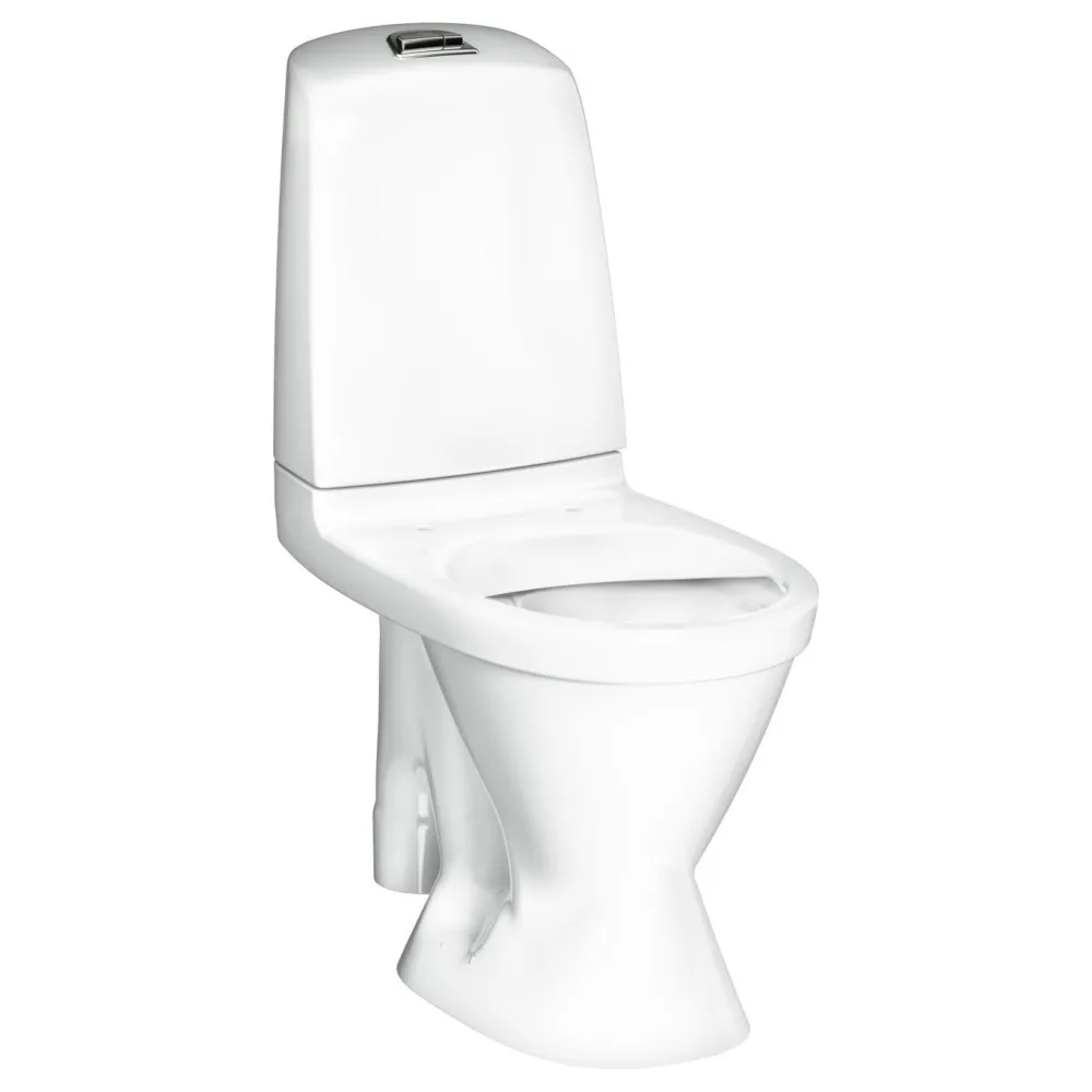 WC-istuin Nautic 1591 Hygienic Flush suuri jalka ilman kantta*Gustavsberg Online