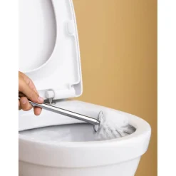 New WC-istuin Nautic 1500 Hygienic Flush kaksoishuuhtelu 4/2,5 l S-lukko avoin huuhtelukaulus soft closing kansi Wc-Istuimet, Viemäröinti Lattiaan (S-Lukko)|Wc-Istuimet Ilman Huuhtelukaulusta