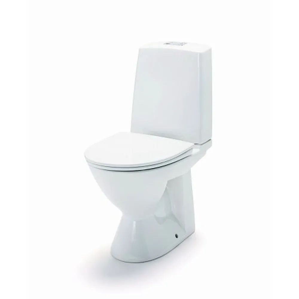 WC-istuin Glow 61 kanneton P-lukko 1-huuhtelu*Ido New